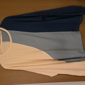 NWT color block tunic